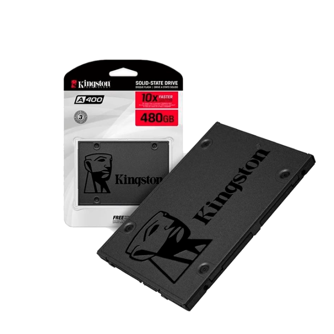 DISCO SSD KINGSTON 480GB A400 SATA 3 2.5INC. NOTEBOOK PC
