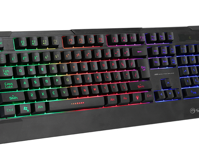 TECLADO GAMER MARVO K606 RGB SCORPION